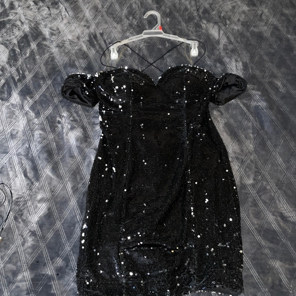 Black Sparkly Dress
